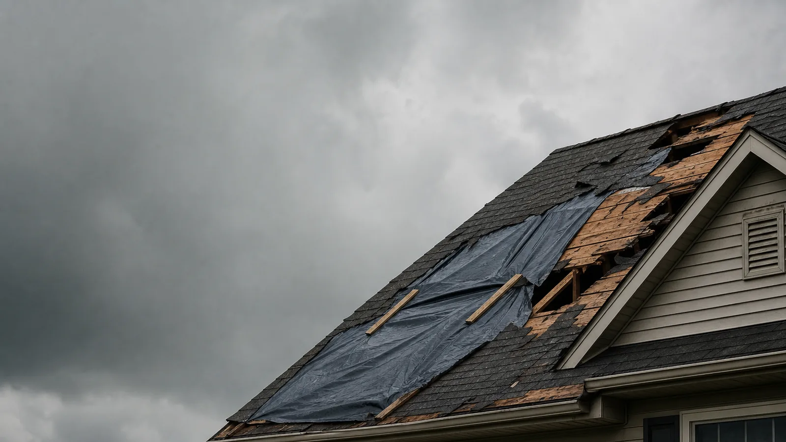 Emergency storm damage roof repair: what is urgent, costs and next steps