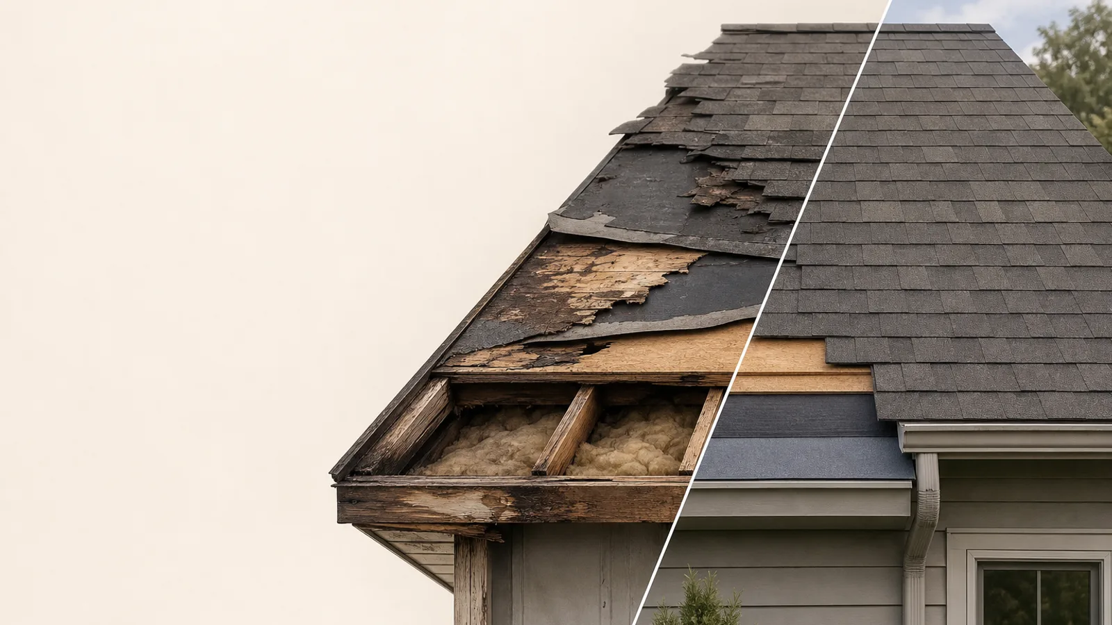 What separates premium roof repair from cheap roof repair in reality